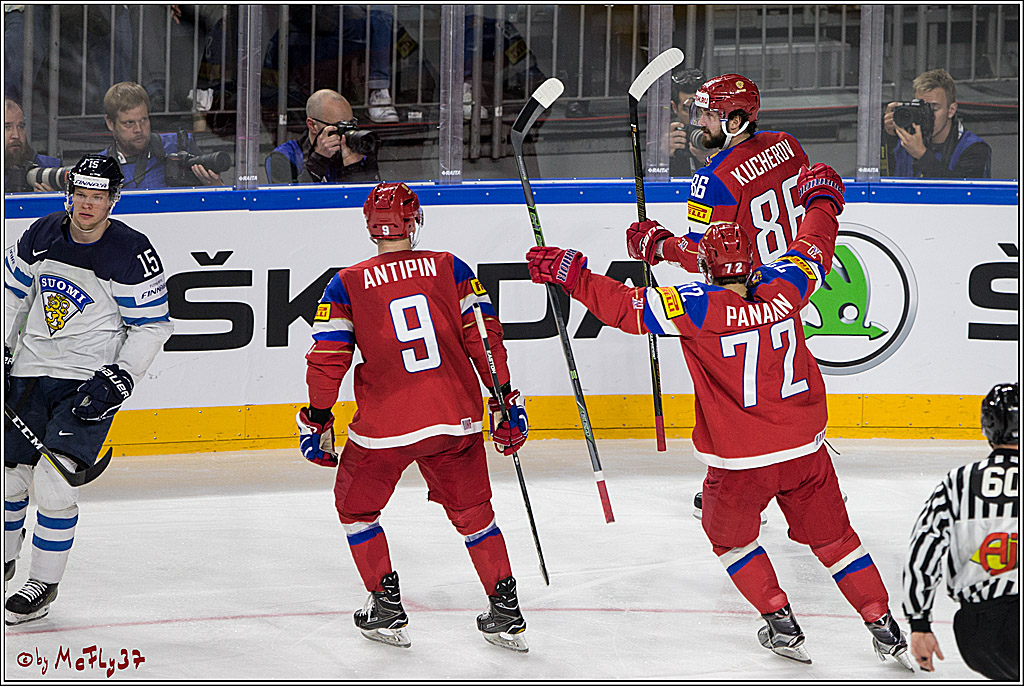 IIHF WM 2017, Russland - Finnland, 21.05.2017